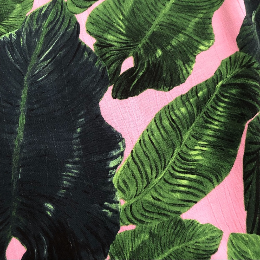 Topshop Palm Print Slipdress - Picture 8 of 14